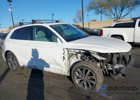 2021 Audi Q5 Premium Plus 45 Tfsi Quattro S Tronic from USA, damaged, VIN WA1BAAFY5M2019110